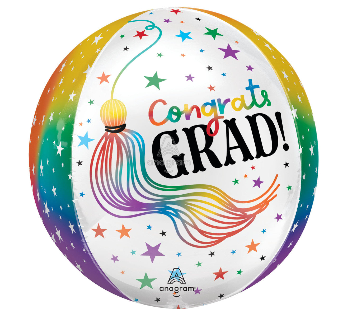 Colorful Grad Orbz Balloon