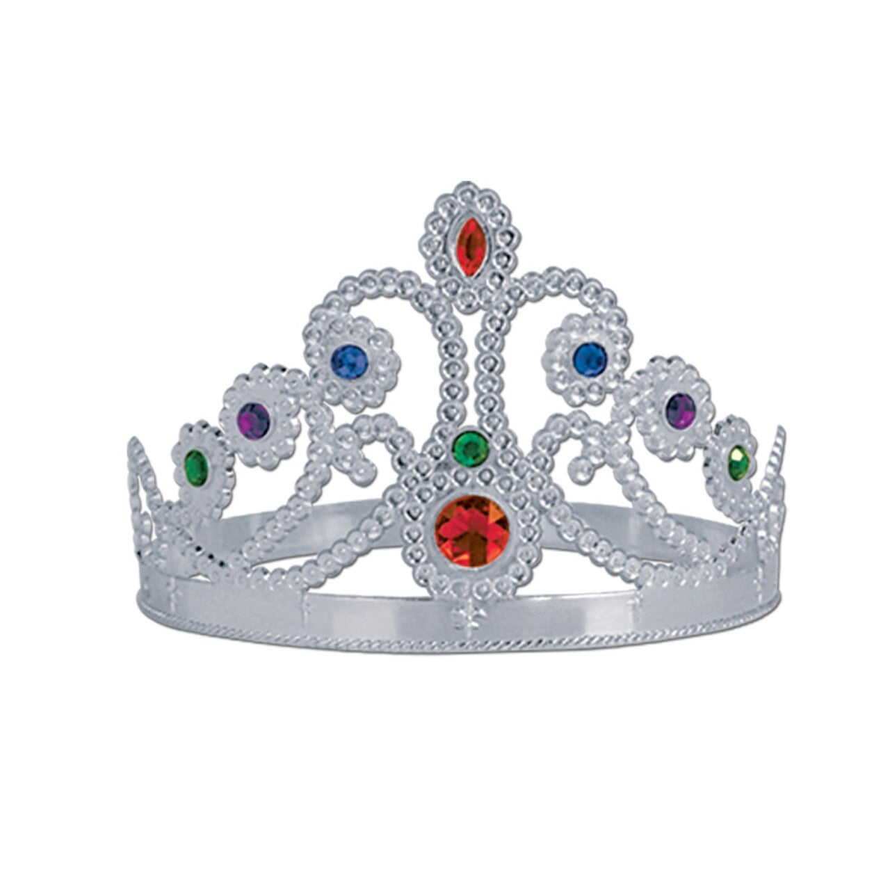Adjustable Tiara Silver