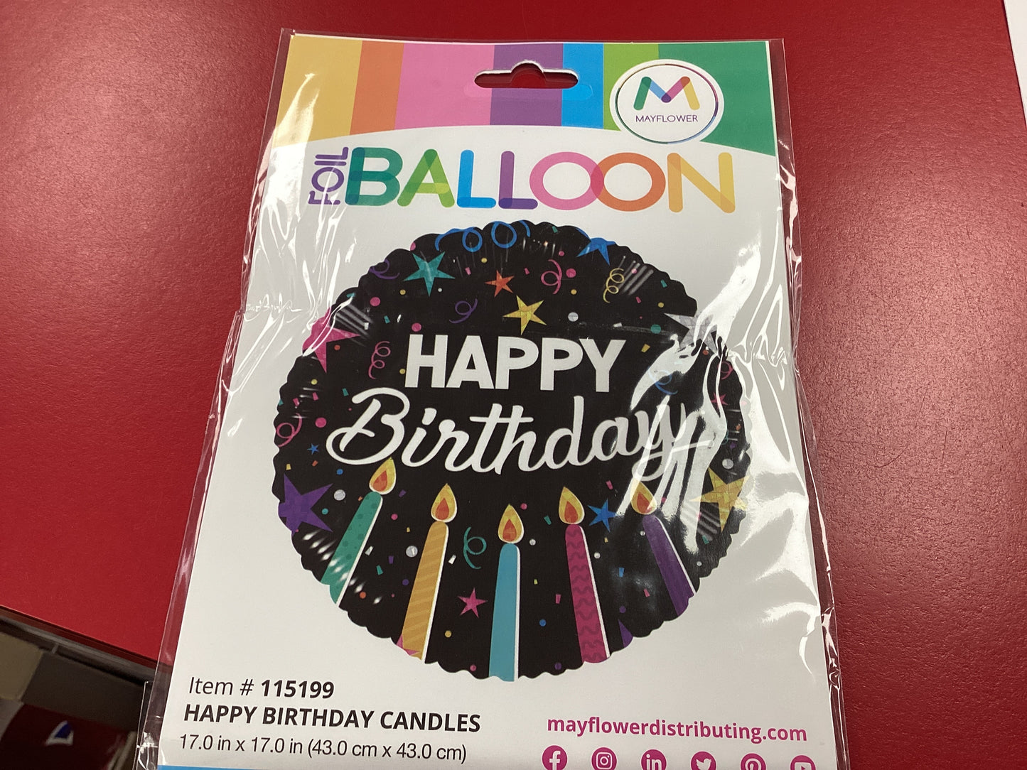 Happy Birthday Black Candles