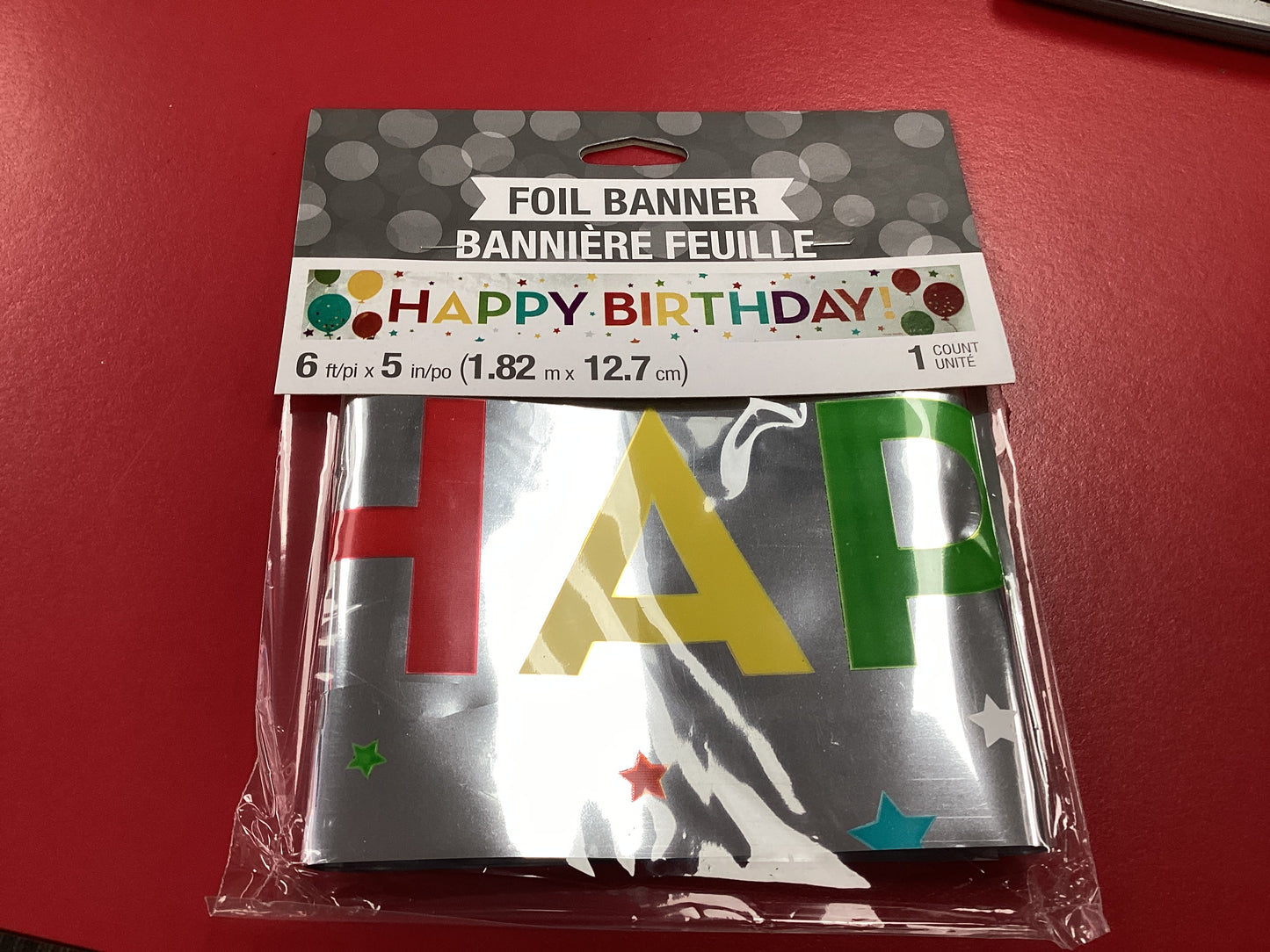 Colorful Happy Birthday Banner
