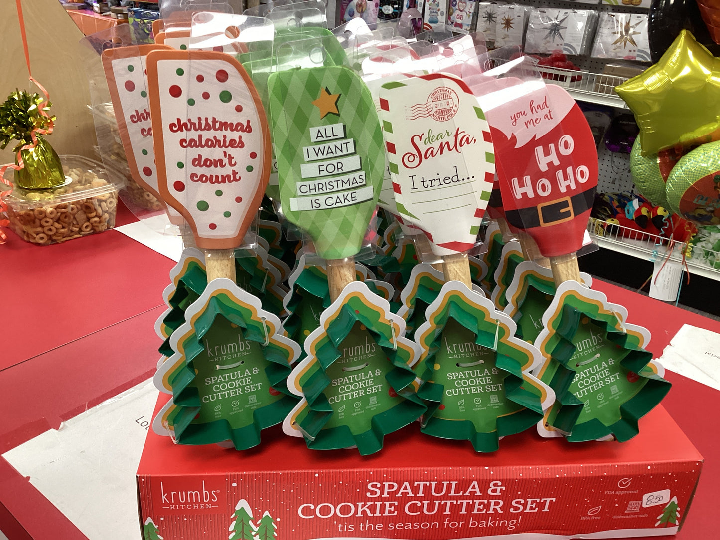 Christmas Spatula and Cookie Cutter