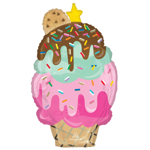 Ice Cream Cone Jumbo Balloon