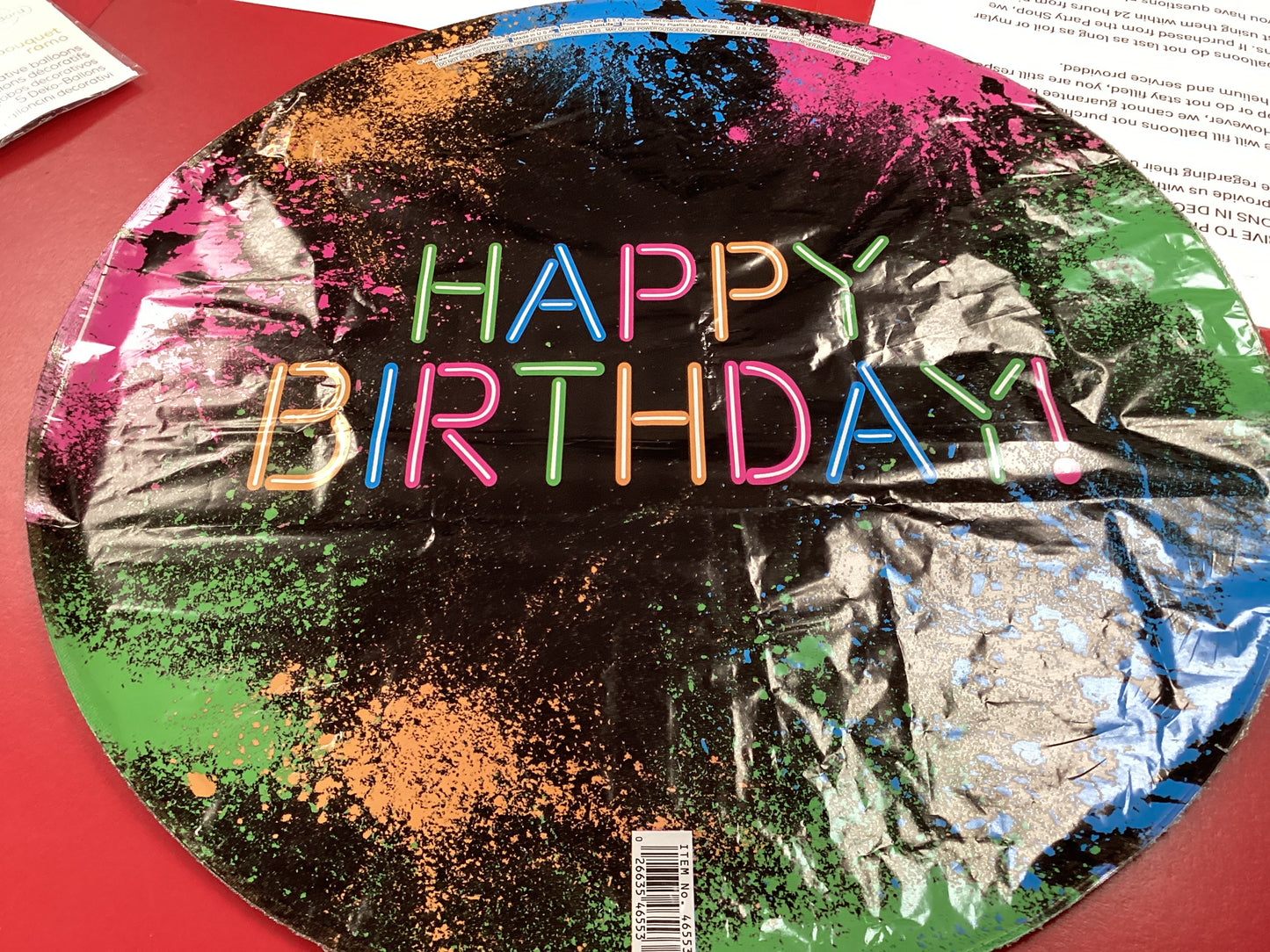 Let’s Glow Crazy Happy Birthday