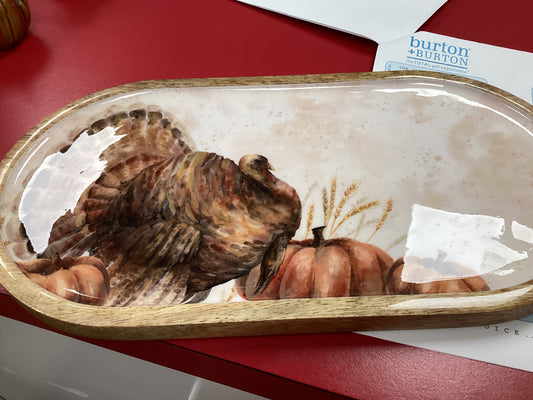 Mango Wood Turkey Tray