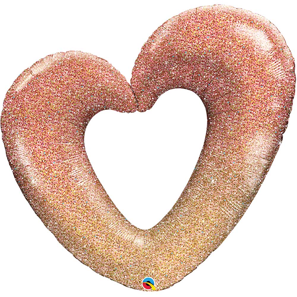 Rose Gold Heart Jumbo Balloon