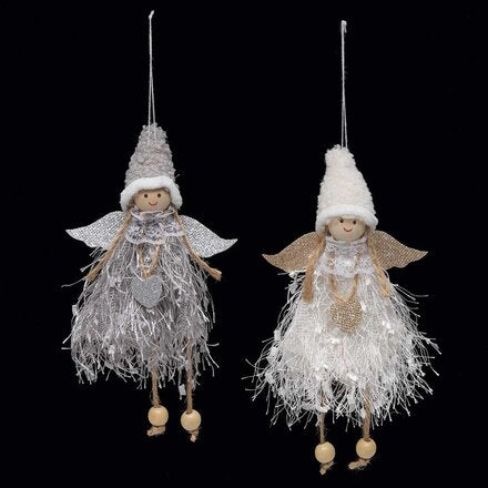 Angel Ornament with Rope Legs