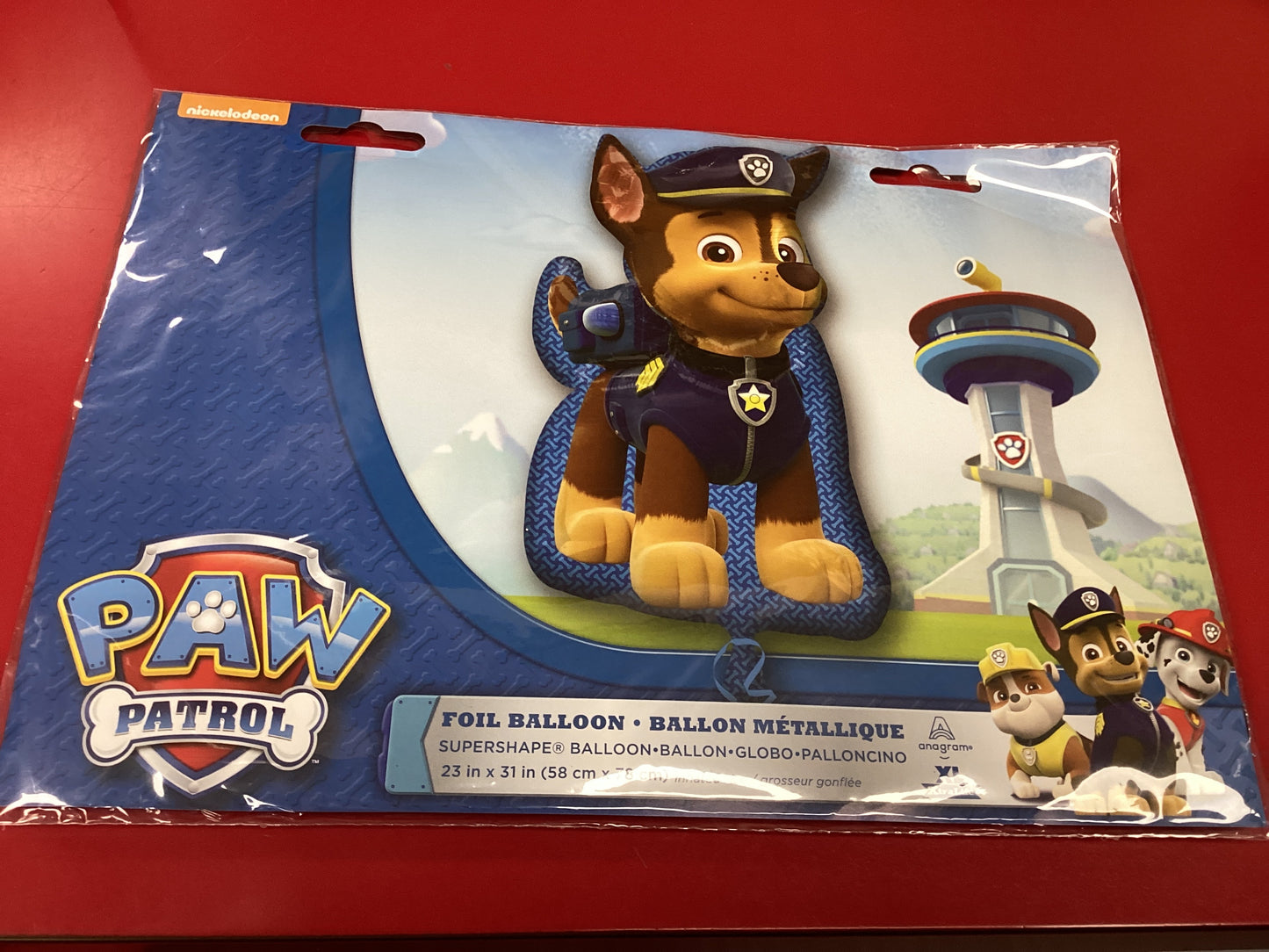 Paw Patrol Shape Foil Balloon