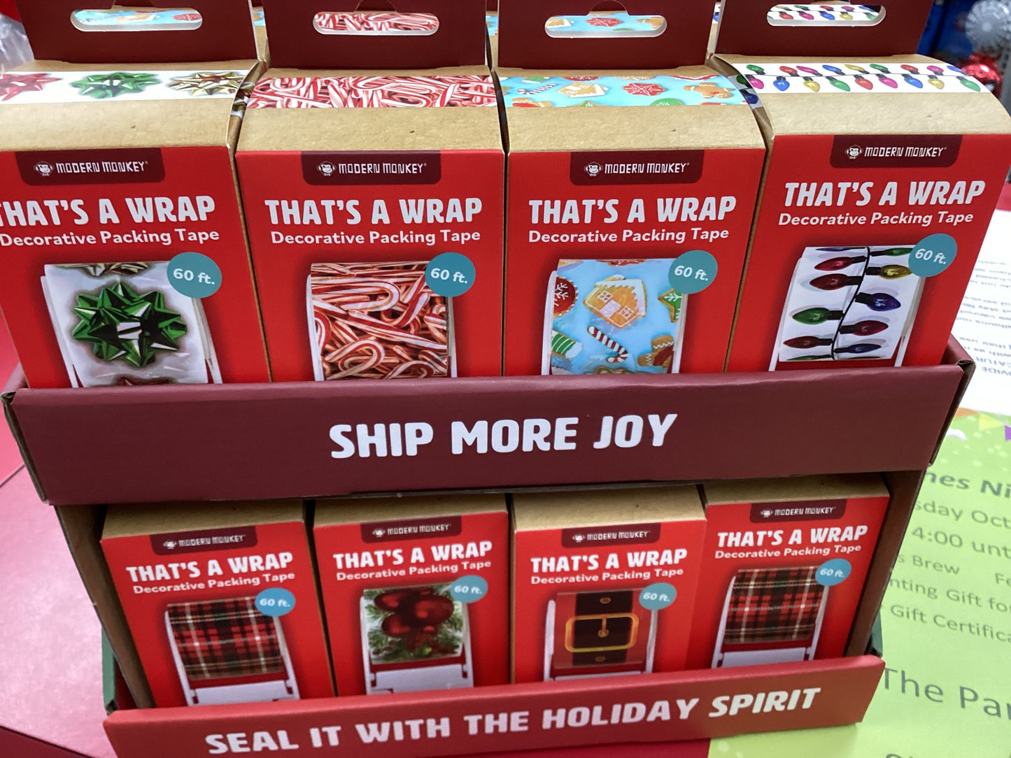 Holiday Wrapping Tape