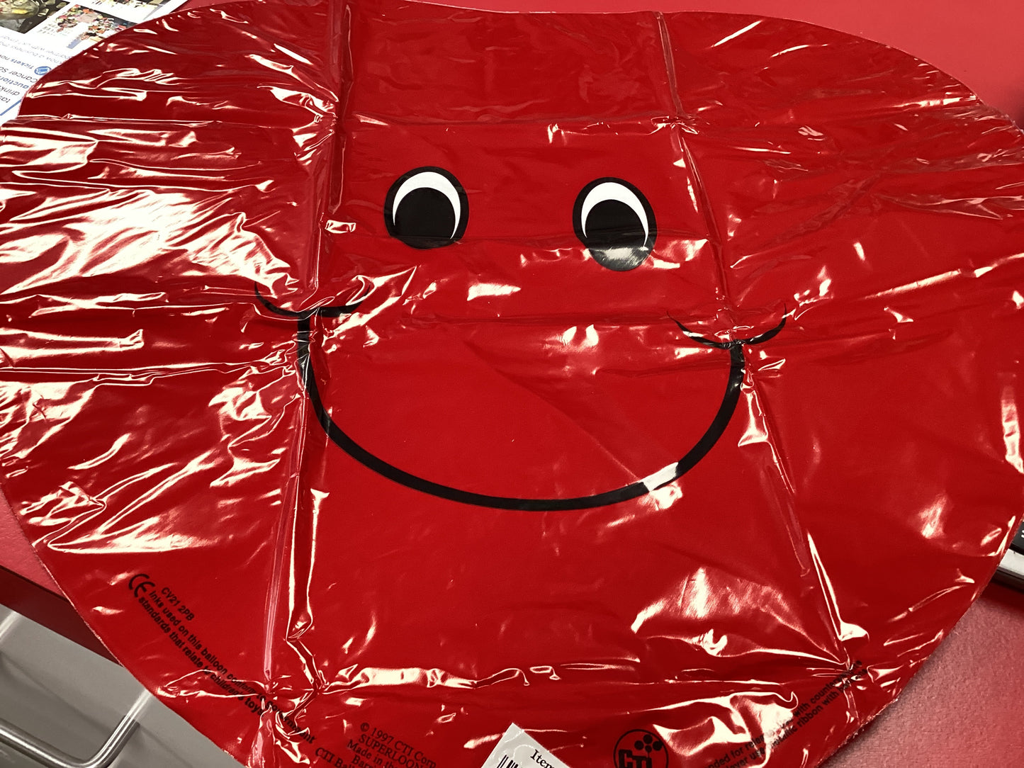 Red Smiley Heart