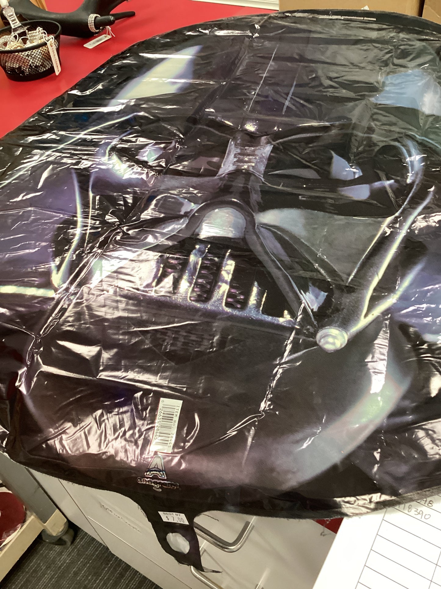 Star Wars Darth Vader head balloon