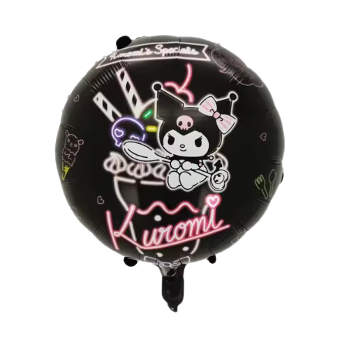 Kuromi Round Balloon