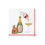 Caspari Santa Splash Napkins