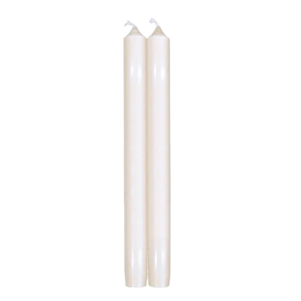 Caspari White Candles