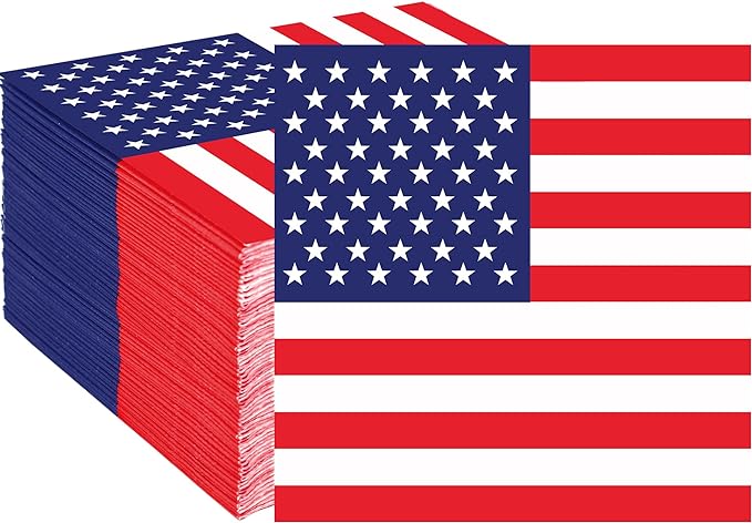 Stars and Stripes Beverage Napkins