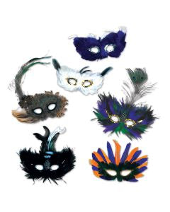 Majestic Feather Mask