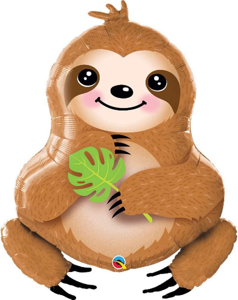 Sloth Shape Foil Balloon