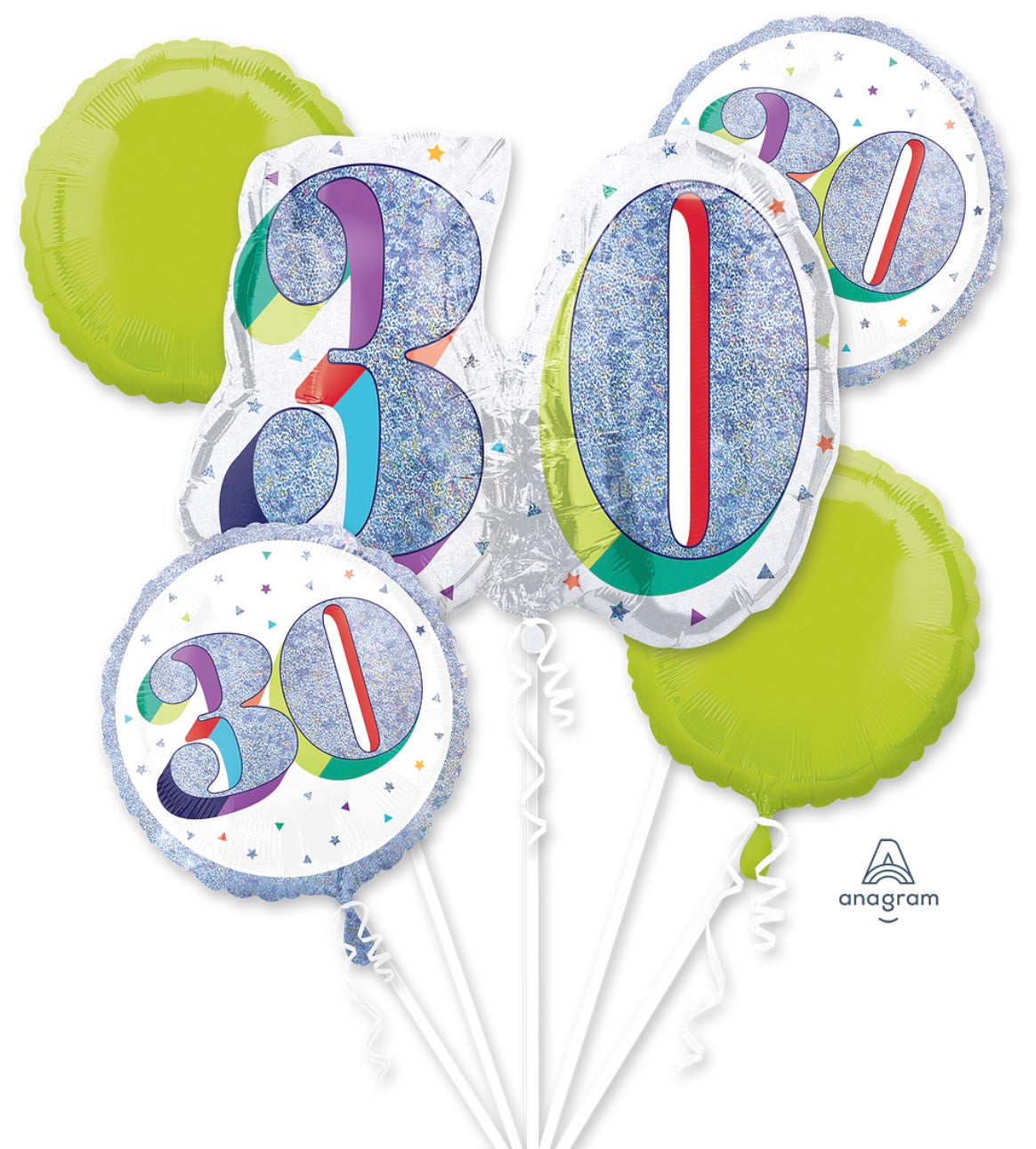 ‘30’ Balloon Bouquet