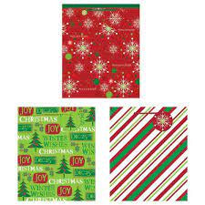3 pack Christmas Gift Bags