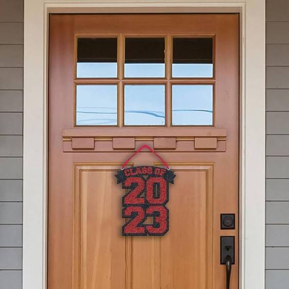Grad Class of 2023 Red Sign