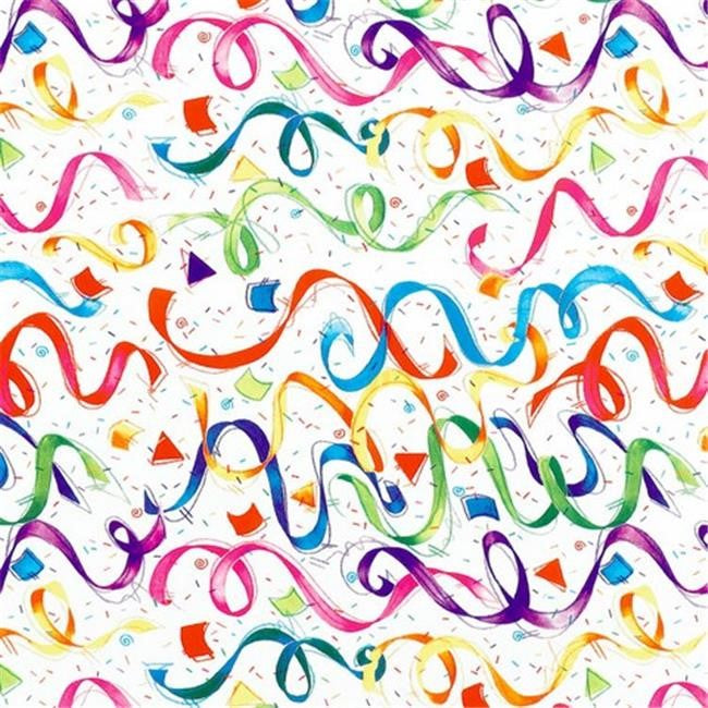 Gift Wrap Confetti and Streamers 40 sq ft
