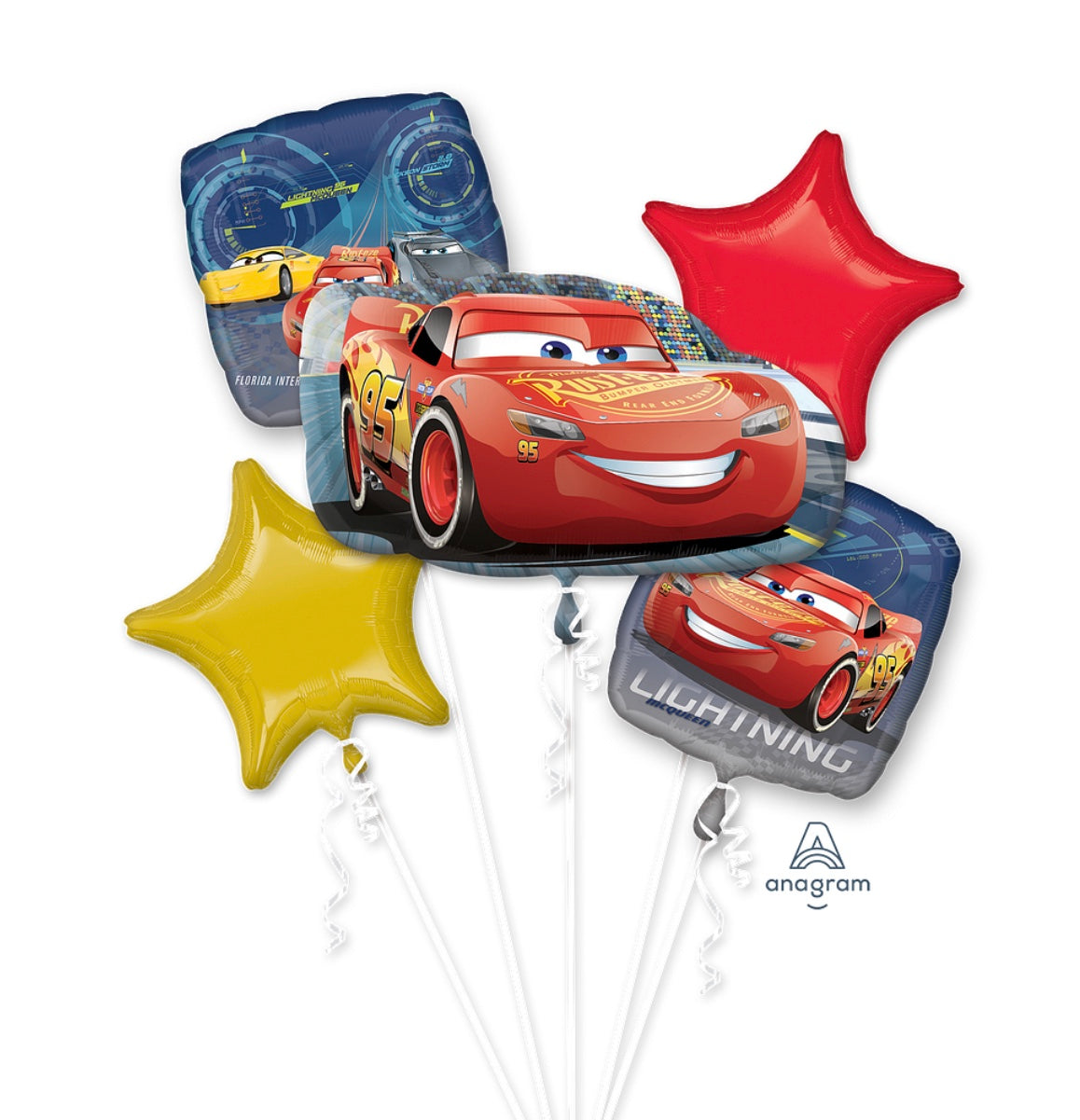 Cars Balloon Bouquet