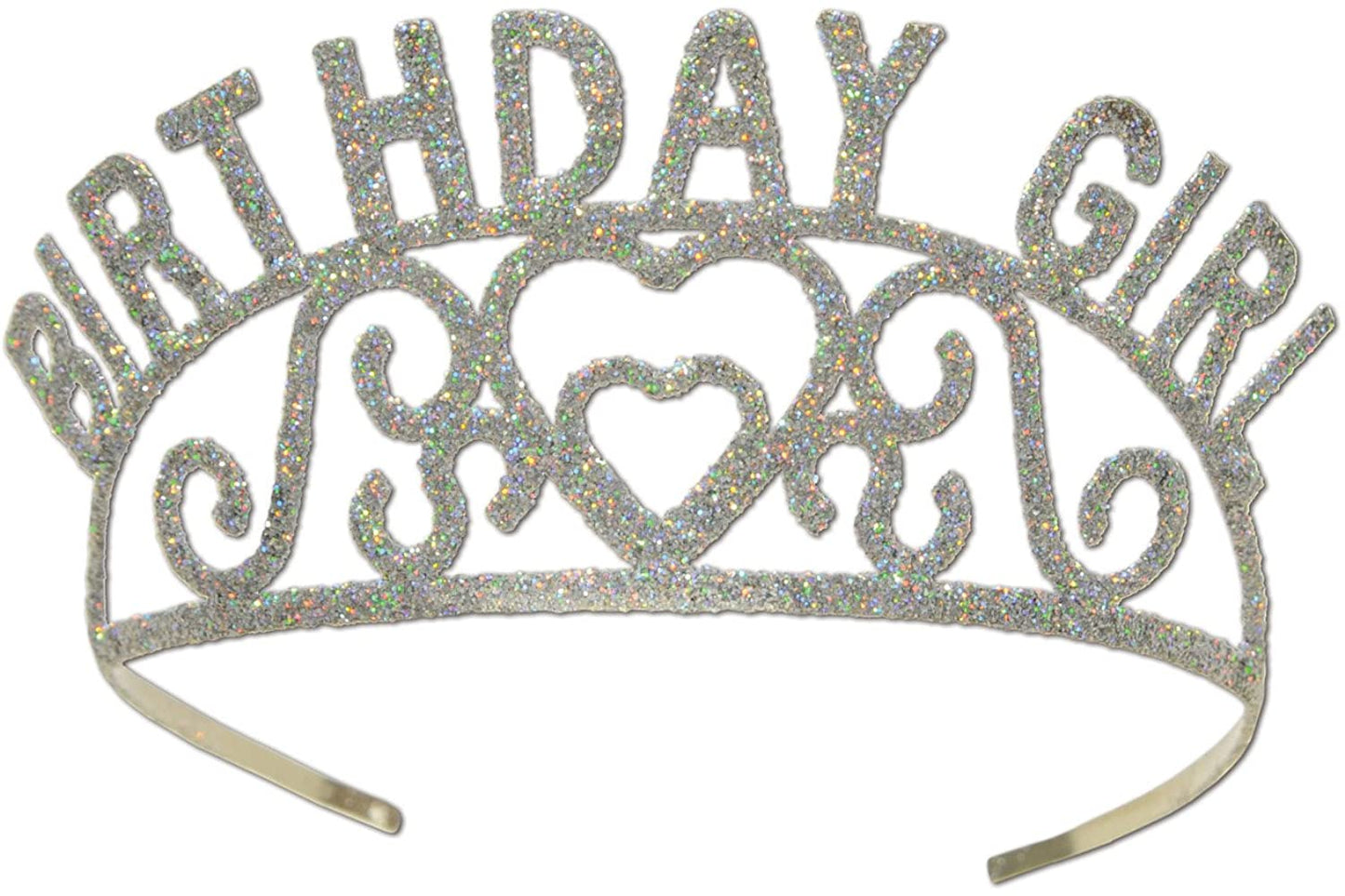 Glitter Birthday Girl Tiara