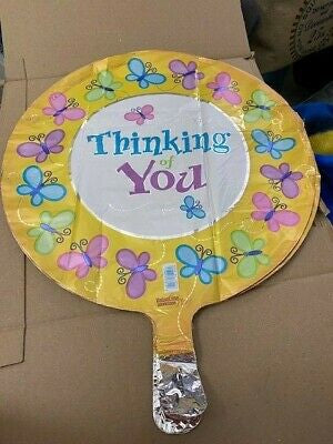 Butterfly Thinking of you Foil Balloon