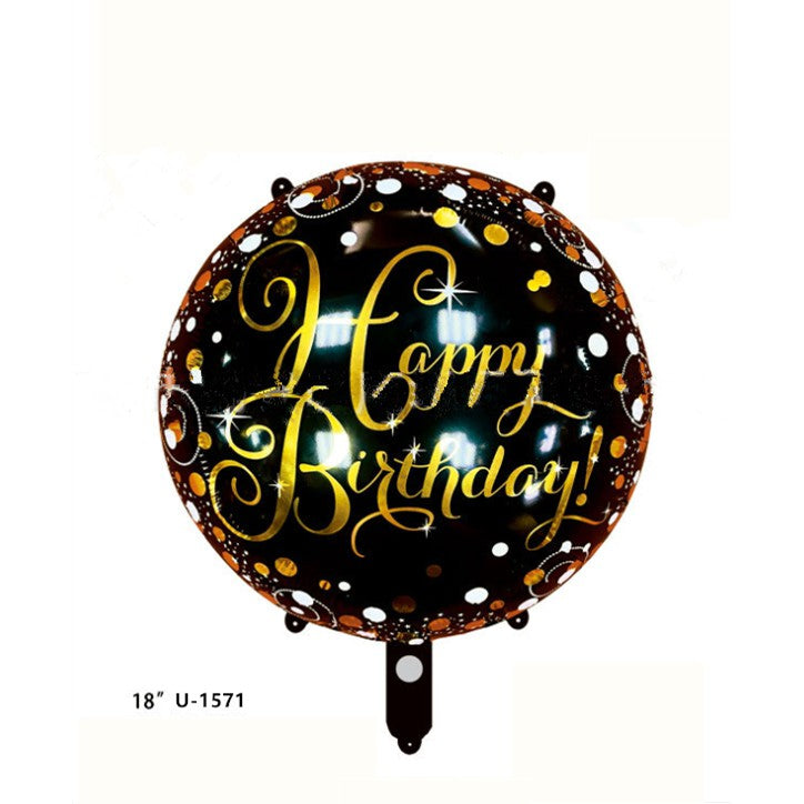 Sparkling Happy Birthday Foil Balloon