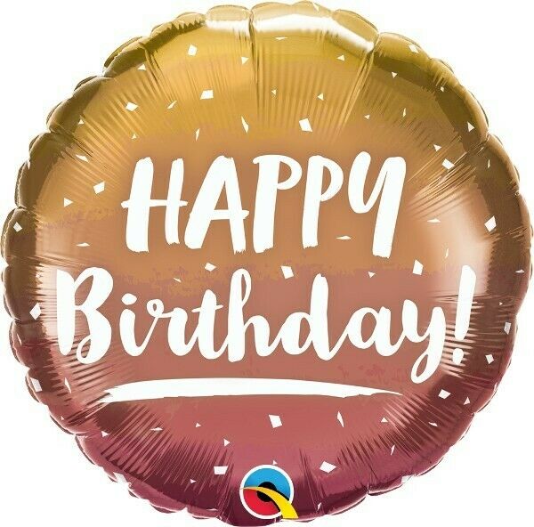 Rose Gold Confetti Foil Balloon