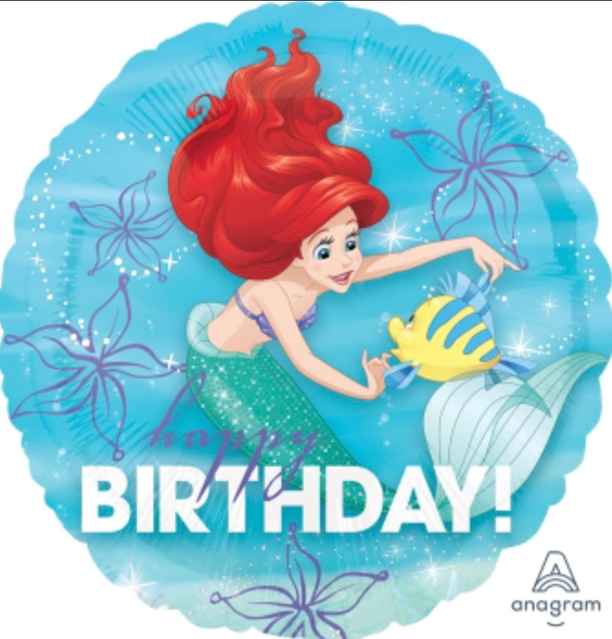 Little Mermaid Foil Balloon