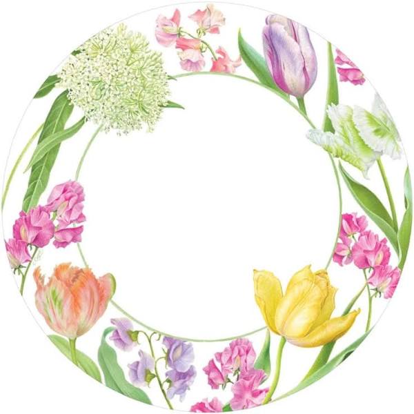 Spring Flower Dinner Plates