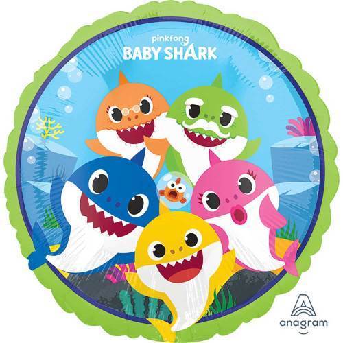 Baby Shark Foil Balloon