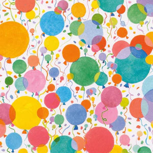 Caspari Balloons and Confetti Cocktail Napkins