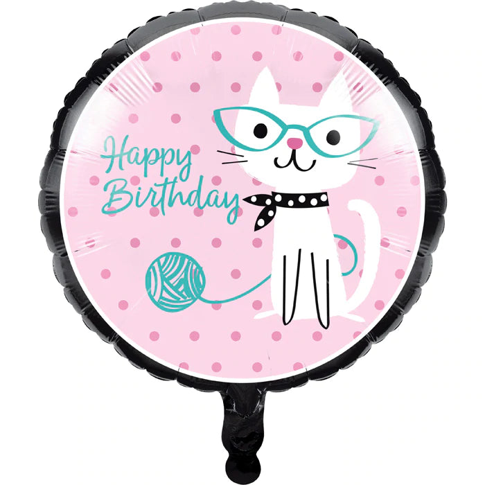 Purrr-fect Party Foil Balloon