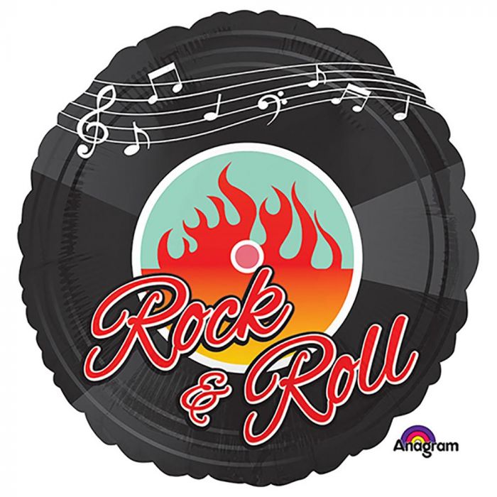 50s Rock & Roll Foil Balloon