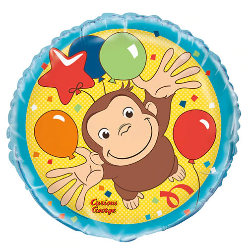 Curious George Foil Balloon