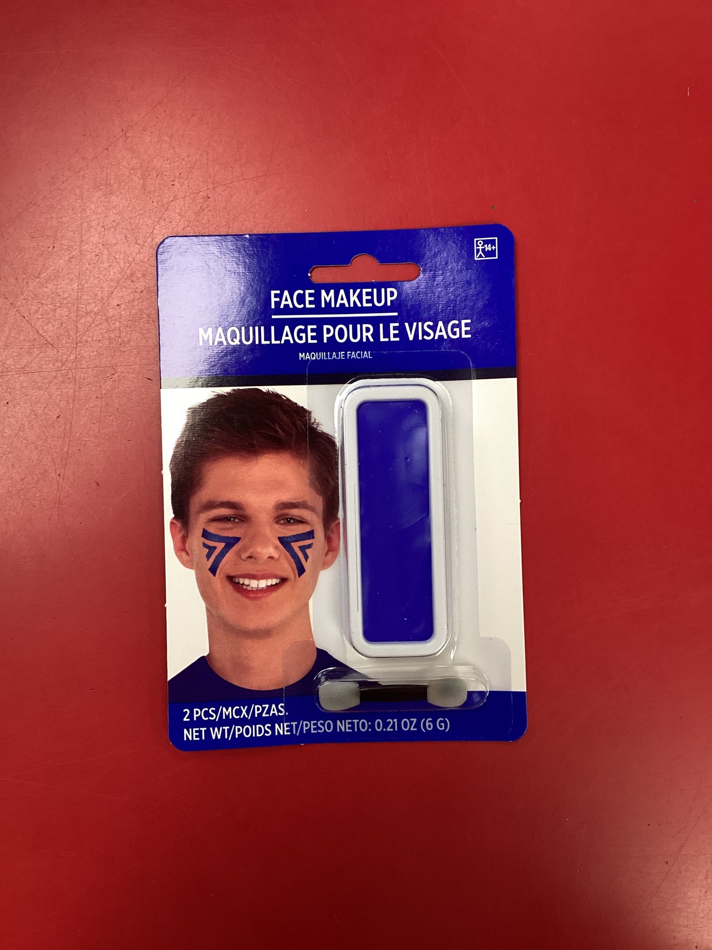 Blue Face Makeup