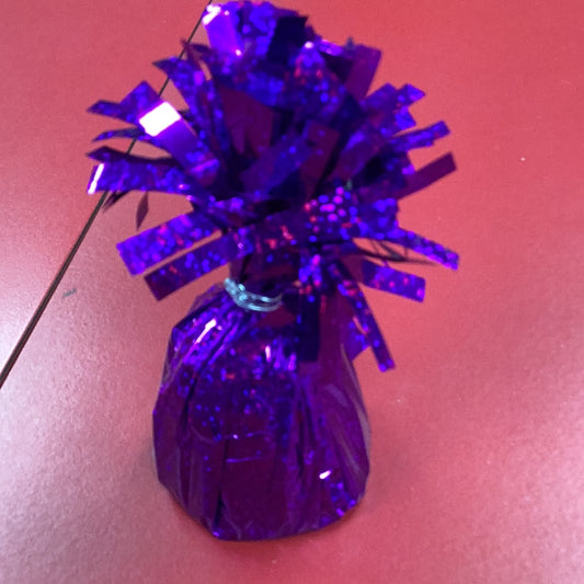 Purple Iridescent Frilly