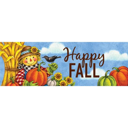 Garden Flag Scarecrow