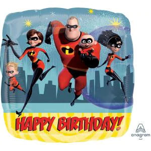 The Incredibles Birthday Foil Balloon