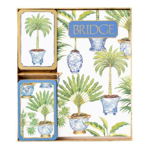 Bridge Gift Set Potted Palms