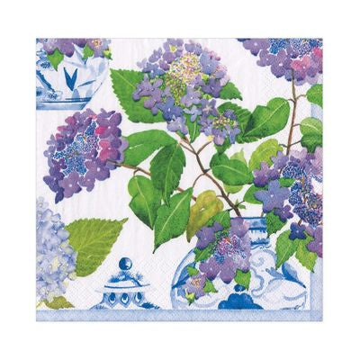 Capsari Hydrangeas Luncheon Napkins