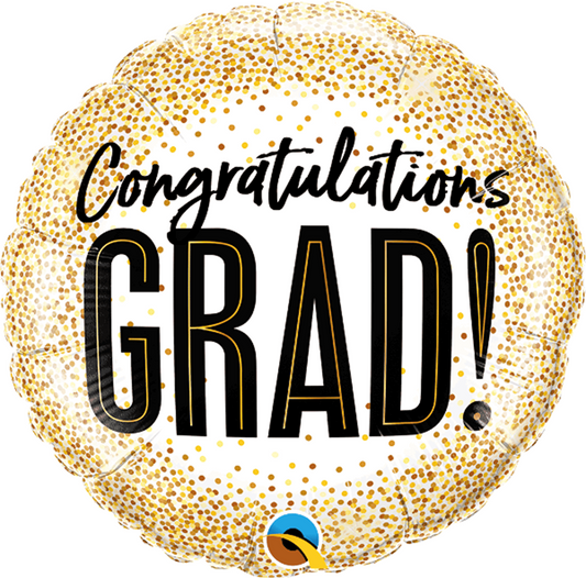 Congrats Grad Gold Dots