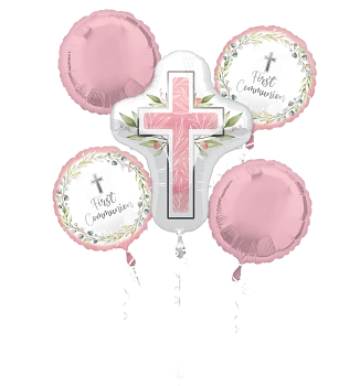 First Communion Pink Bouquet