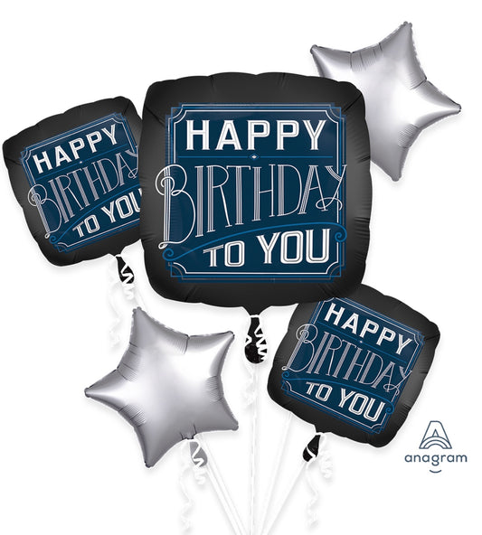 Happy Birthday to You Balloon Bouquet