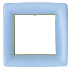 Lt Blue Salad Plate