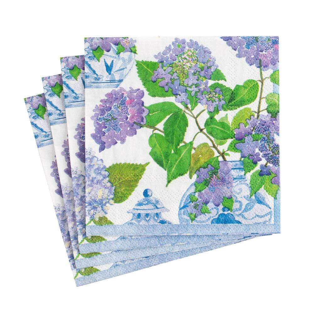 Hydrangeas Cocktail Napkins