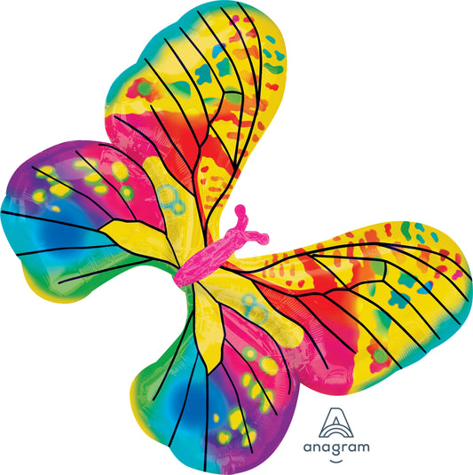 Bright Butterfly Shape Foil Balloon