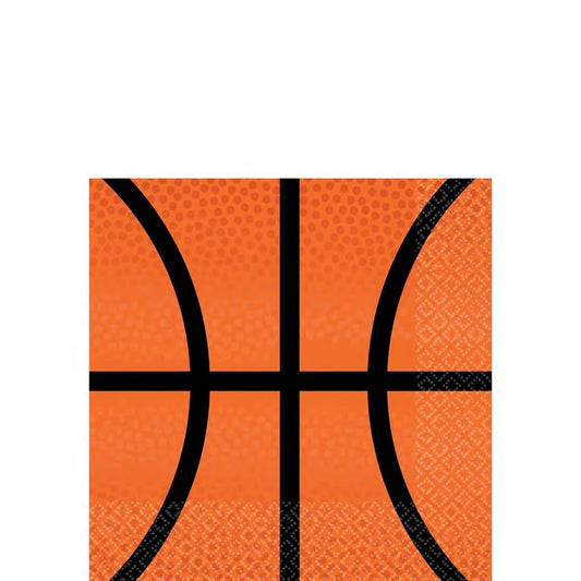 Basketball Beverage Napkins
