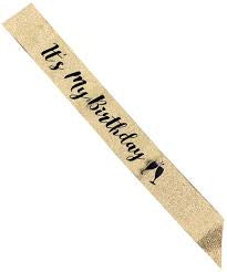BirthdaySash